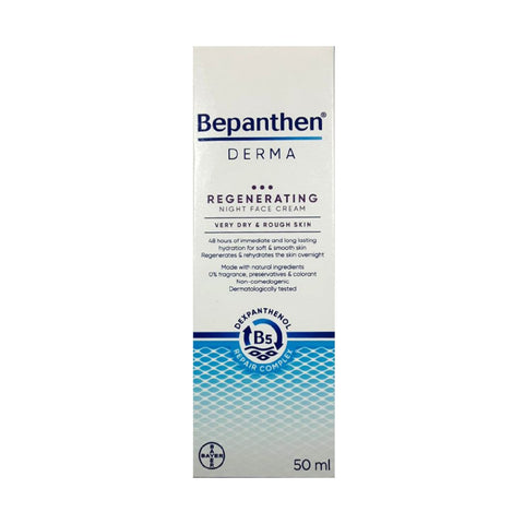 Buy Bepanthen Derma Regenerating Night Face Cream 50 ML Online - Kulud Pharmacy