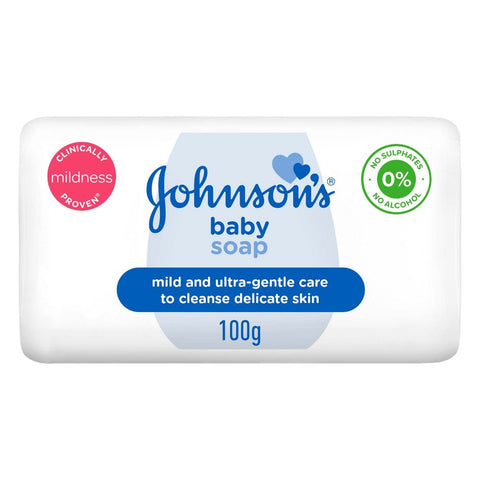 Buy Johnson & Johnson Baby Soap Regular 100GM Online - Kulud Pharmacy