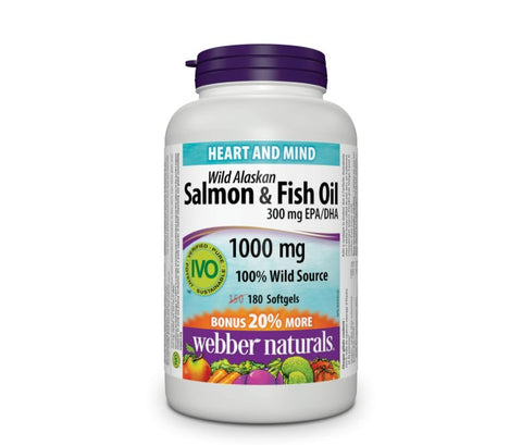 Buy Webber Naturals Omega 3 Fish Oil Epa Dha Capsule 300 Mg 210 CAP Online - Kulud Pharmacy