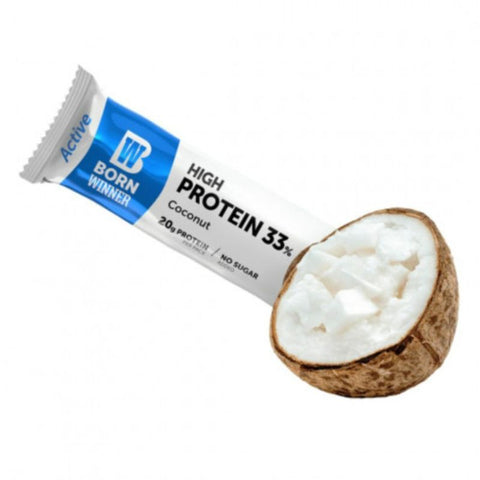 Buy Born Winner Active Protein Bar Coconut 60Gm 330 ML Online - Kulud Pharmacy