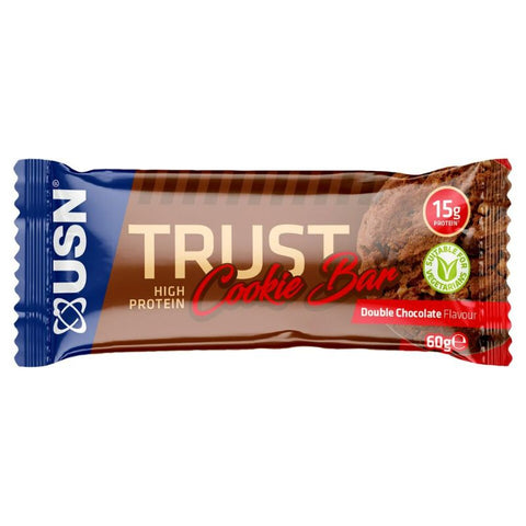 Buy Usn Trust H-Protein Cookie Bar Double Chocolate 60G 75 G Online - Kulud Pharmacy