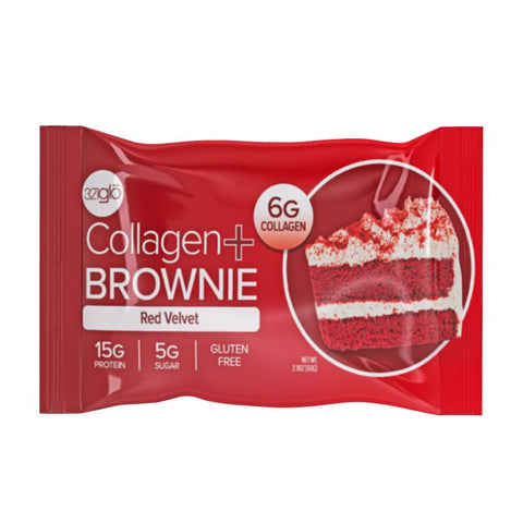 Buy 321 Glow Collagen Brownie Red Velvet 60G 60GM Online - Kulud Pharmacy