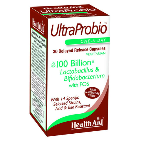 Buy Health Aid Ultra Probio 100 Billion 30CAP Online - Kulud Pharmacy