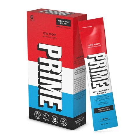 Buy Prime Hydration Sticks Ice Pop-Box Of 6 Servings 6PC Online - Kulud Pharmacy