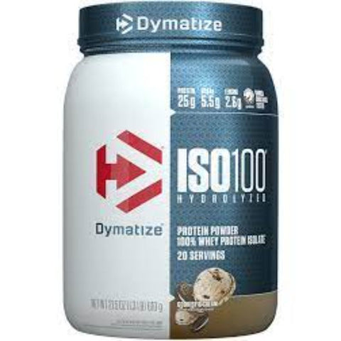 Buy Dymatize Iso 100 Cookies & Cream 620Gm 620GM Online - Kulud Pharmacy