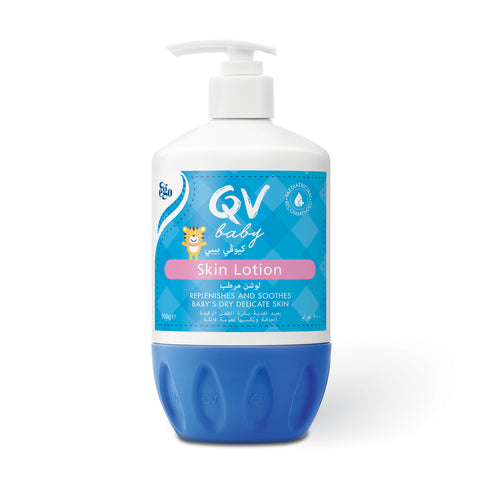 Buy QV Baby Skin Lotion Pump 500GM Online - Kulud Pharmacy