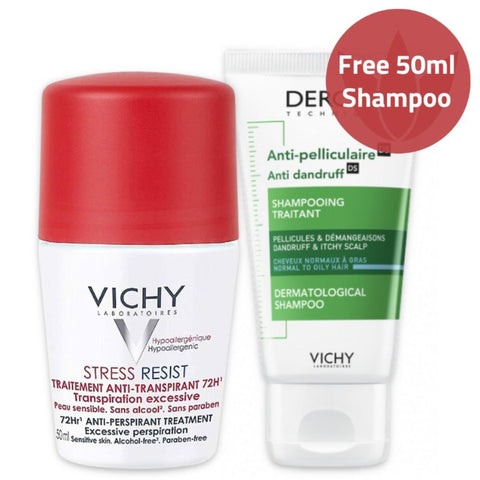 Buy Vichy Promo Deo Stress +50Ml Shampoo 1KT Online - Kulud Pharmacy