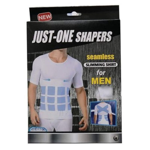 Buy Just-One Shapers Men Slimming Shirt 2Xl- 3Xl 1PC Online - Kulud Pharmacy