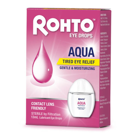 Buy Rohto Aqua Eye Drops 13ML Online - Kulud Pharmacy