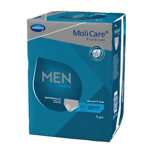 Buy Molicare Premium Men Pants 7D Size M 8PC Online - Kulud Pharmacy