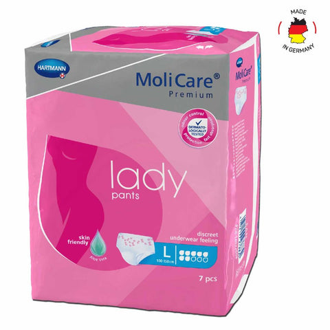 Buy Molicare Premium Lady Pants 7D Drops Size M 8PC Online - Kulud Pharmacy