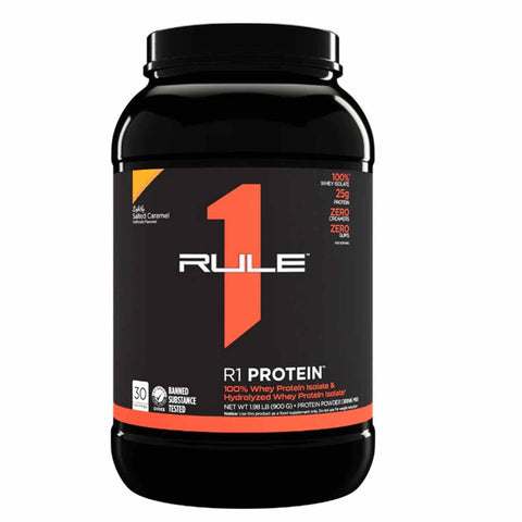 Buy Rule 1 Protein 30 Serv Lightly Salted Caramel 900GM Online - Kulud Pharmacy