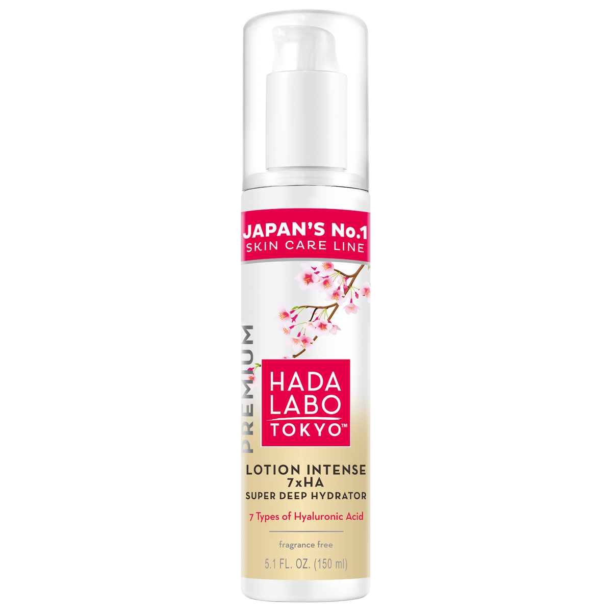Hada Labo Tokyo Premium 7xHA Super Deep Hydrator Intense Lotion 150ml ...
