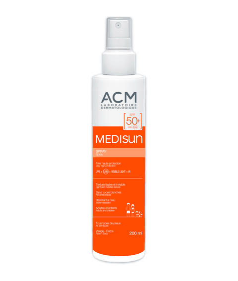 Buy Acm Medisun Spf50+ Sunscreen Spray 200ML Online - Kulud Pharmacy