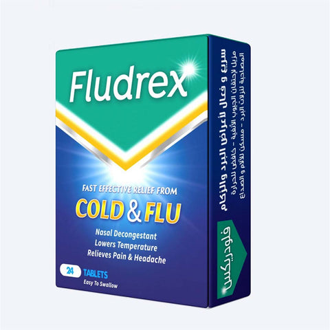 Buy Fludrex Tab 24'S Capsule 24 TAB Online - Kulud Pharmacy
