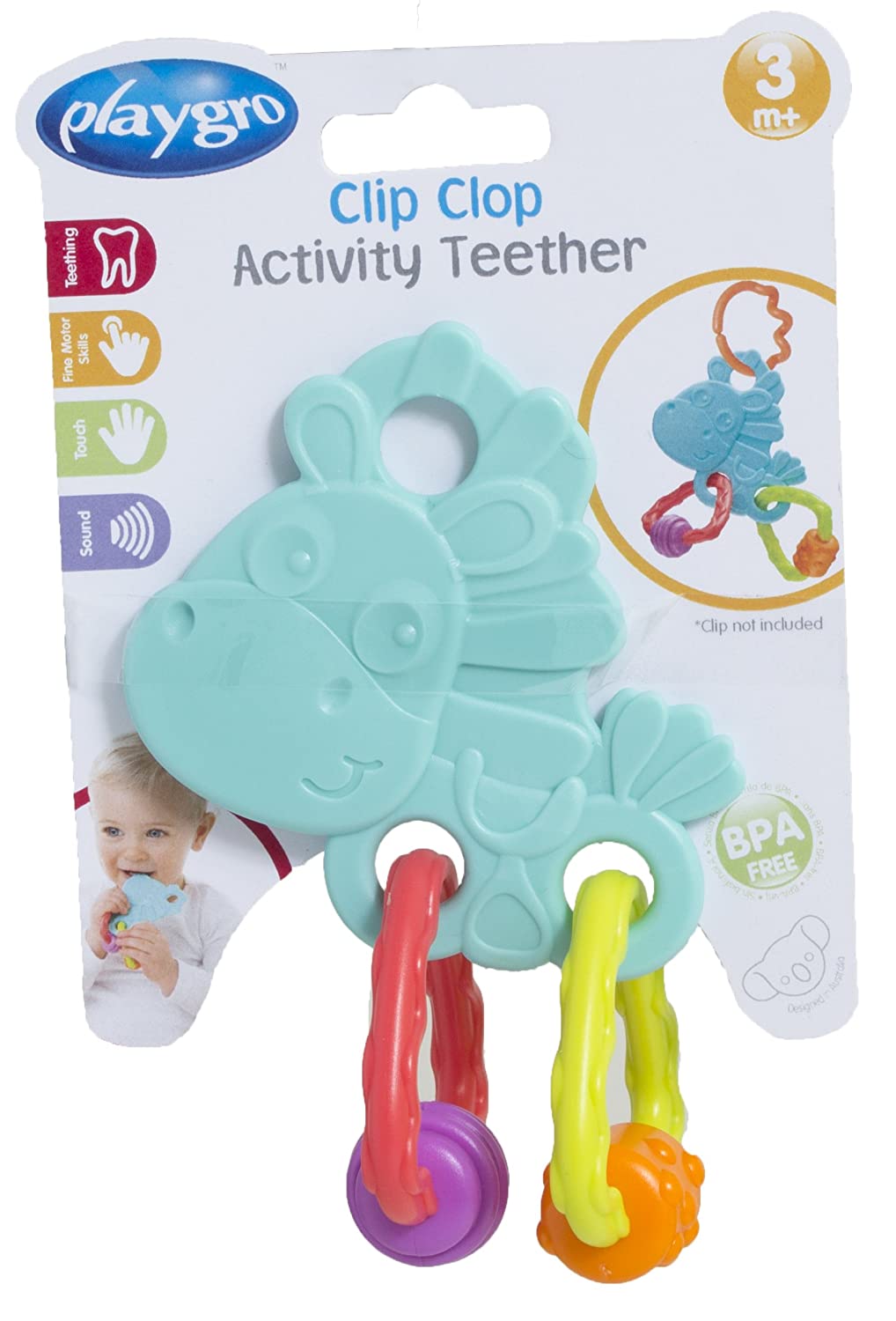 Playgro Clip Clop Activity Teether Kulud Pharmacy1
