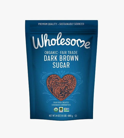 Wholesome Organic Dark Brown Sugar 680g