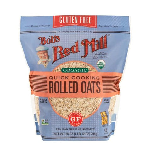 Bob'S Red Mill - Gluten Free Organic Quick Cooking Rolled Oats 794G