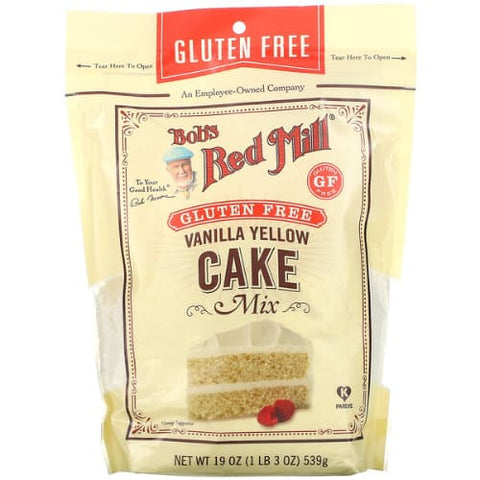 BRM Gluten Free Vanilla Yellow Cake Mix 539 G