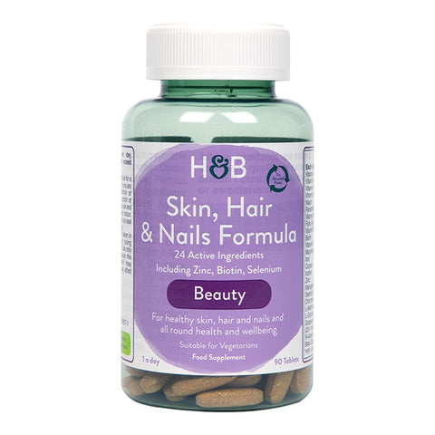 H&B Skin, Hair & Nails Formula 90 Tablets