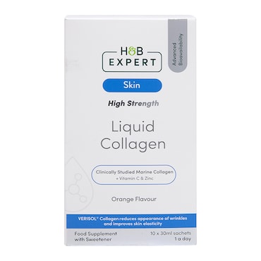 H&B Expert Marine Collagen Orange Liquid 10 Sachets