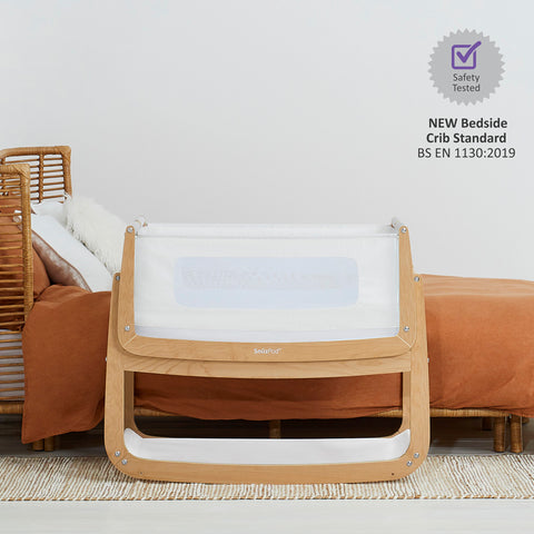 Snuzpod4 Bedside Crib (Natural)