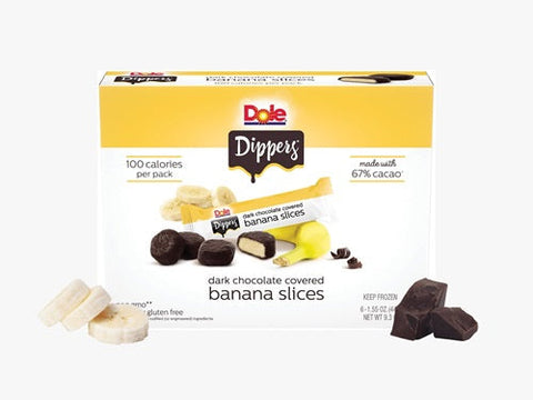 Dole Banana Dippers Dark Chocolate 264G