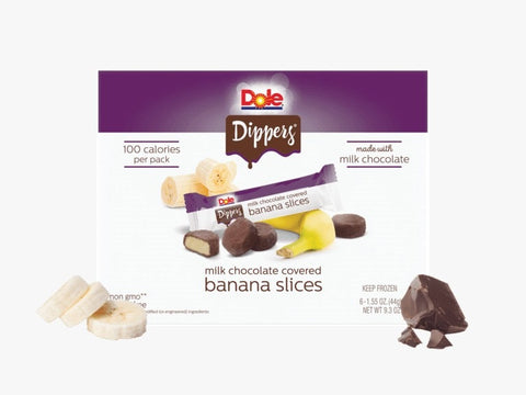 Dole Banana Dippers Milk Chocolate 264G