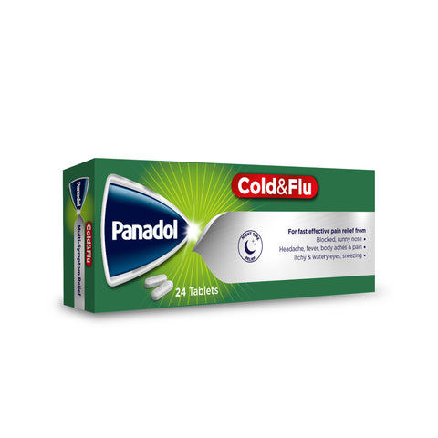 Panadol Cold+Flu Green Tablet 24 PC