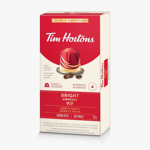 Tim Hortons Ncomp Bright Espresso 10 Cap