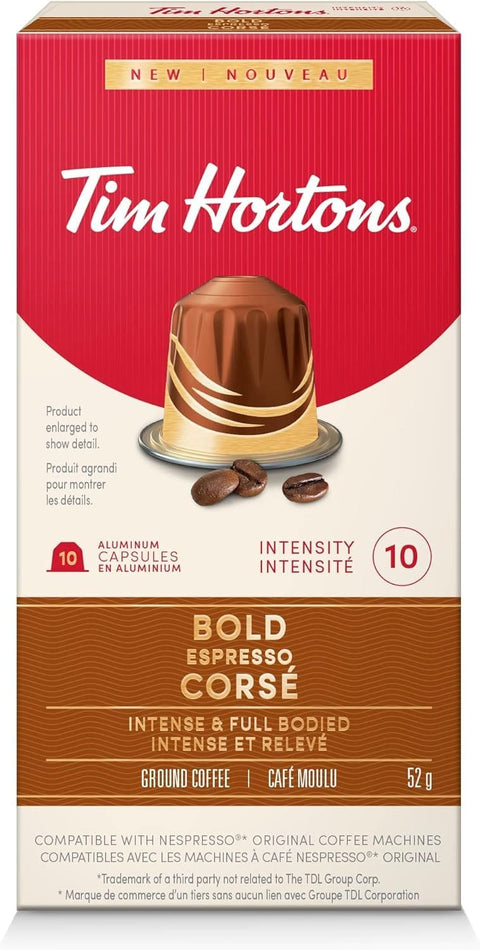 Tim Hortons Ncomp Bold Espresso 10 Cap