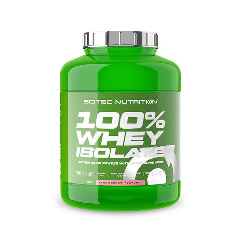 Buy Scitec Nutrition 100% Whey Isolate Strawberry Flavor 2000g Online - Kulud Pharmacy