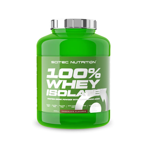 Buy Scitec Nutrition 100% Whey Isolate Chocolate Flavor 2000g 80 servings Online - Kulud Pharmacy