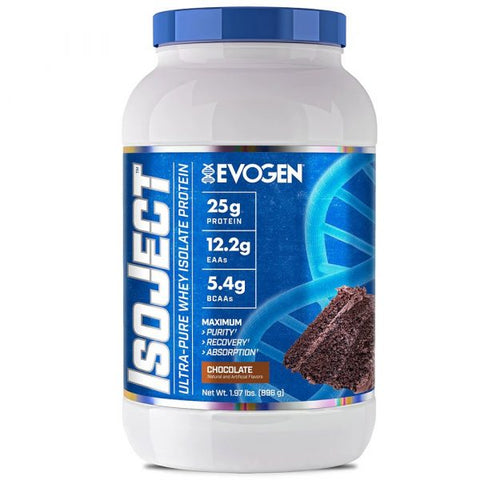 Buy Evogen Isoject Whey Isolate, Chocolate, 28 Serv, 1.97 LBS Online - Kulud Pharmacy