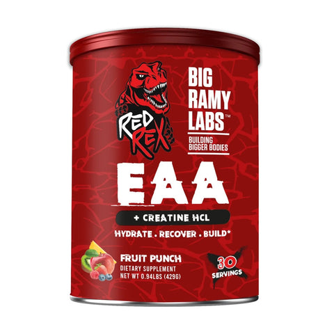 Buy Big Ramy Labs Red Rex Eaa + Creatine Hcl, FRUIT PUNCH Flavor, 30 Servings Online - Kulud Pharmacy