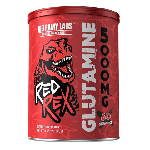 Buy Big Ramy Labs Red Rex Glutamine 300g, 60 Servings Online - Kulud Pharmacy