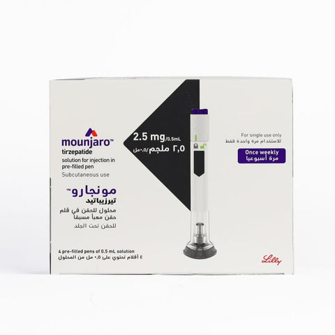 Mounjaro 2.5 Mg/0.5ml Pre-Filled Pen 4s - Kulud Pharmacy
