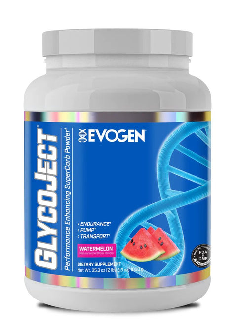 Buy Evogen GlycoJect Carbohydrate Powder watermelon flavor 37 Servings Online - Kulud Pharmacy