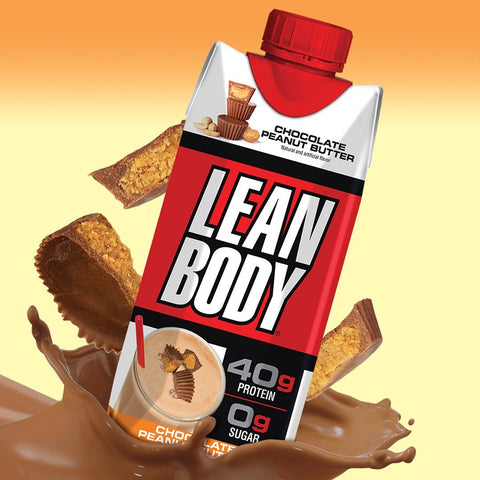 Buy Lean Body Ready-To-Drink Chocolate Peanut Butter Protein Shake 500 Ml Online - Kulud Pharmacy