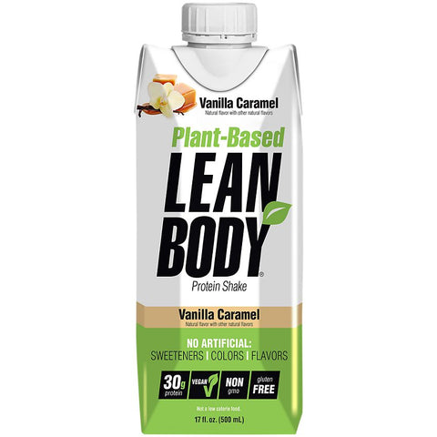 Buy Lean Body Plant Based Ready-to-Drink VANILLA CARAMEL Protein Shake 500 Ml Online - Kulud Pharmacy
