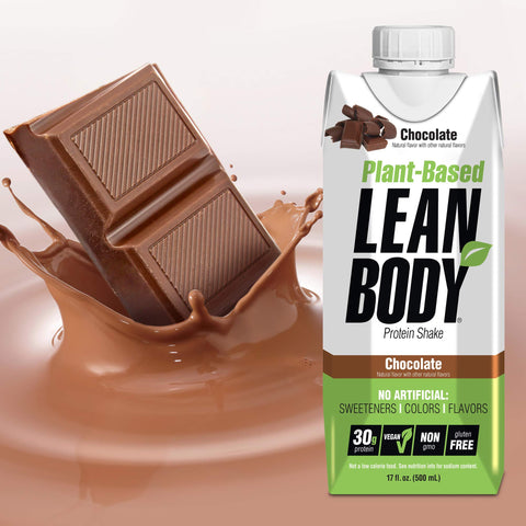 Buy Lean Body Plant Based Ready-to-Drink CHOCOLATE Protein Shake 500 Ml Online - Kulud Pharmacy