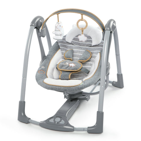 Ingenuity - Swing 'N Go Portable Swing - Bella Teddy