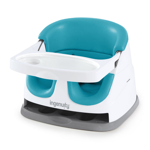 Ingenuity Baby Base 2-In-1 Seat (Peacock Blue)