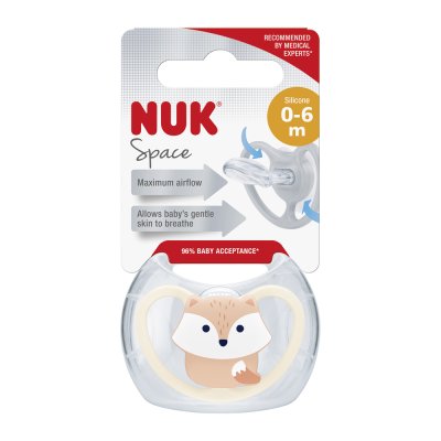 Nuk Pacifier 2.1 Si1 Ine Space 1PC