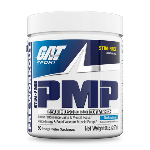 Buy GAT SPORT PMP (Peak Muscle Performance), 30 Servings Blue Raspberry (Stim-Free) Online - Kulud Pharmacy