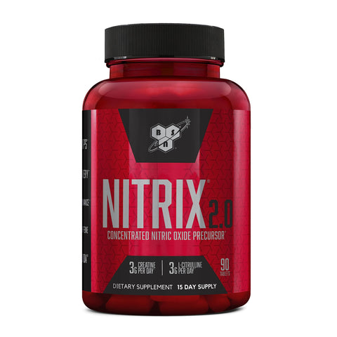 Buy BSN, Nitrix 2.0, Concentrated Nitric Oxide Precursor, 90 Tablets Online - Kulud Pharmacy