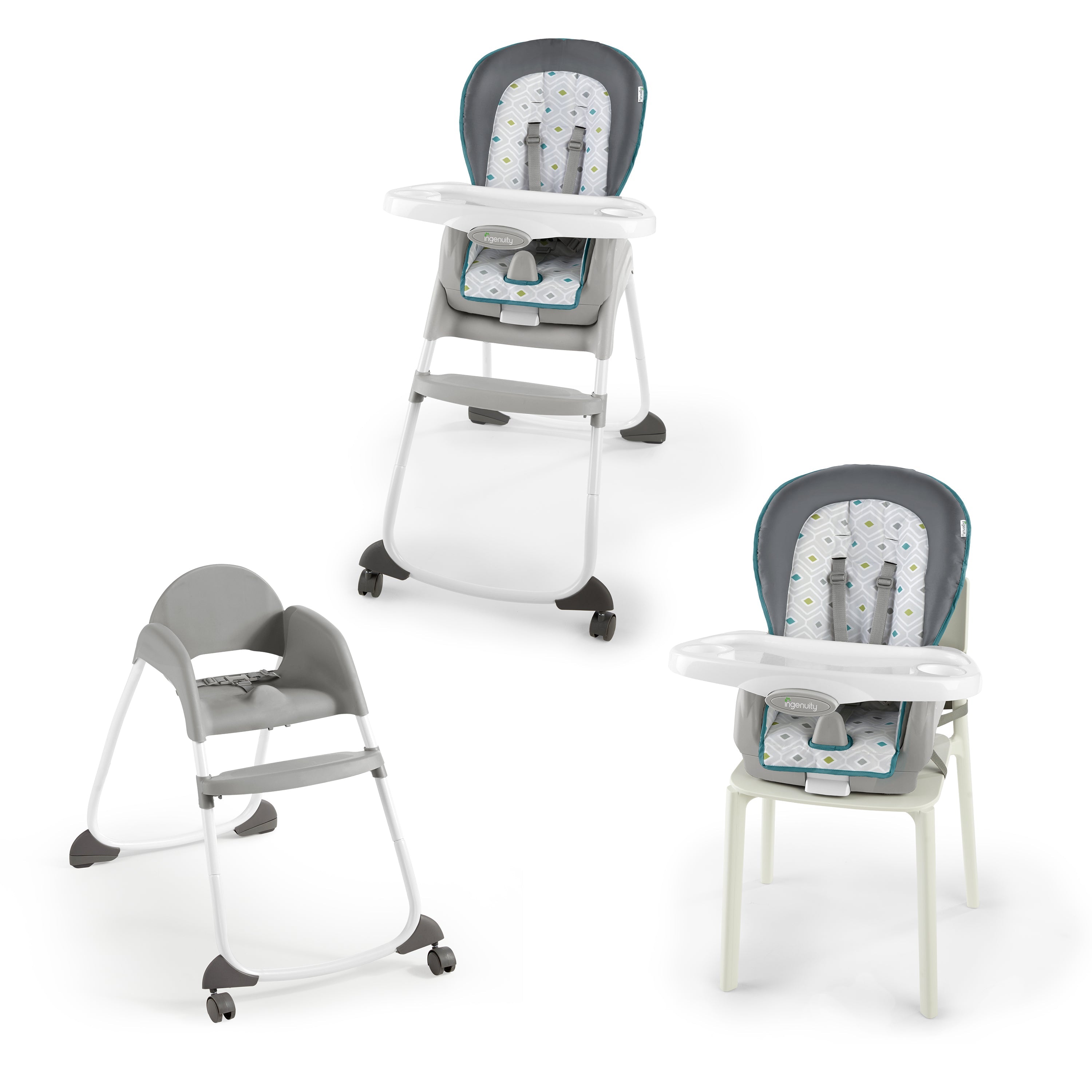 Ingenuity Trio 3-In-1 High Chair Nash | High Chairs Ingenuity Trio 3-In-1 High Chair Nash | High Chairs