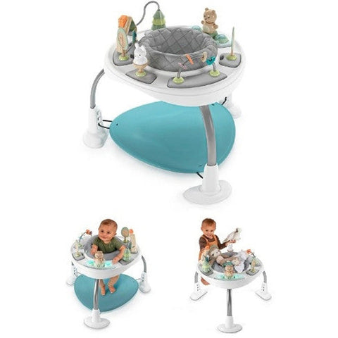 Spring & Sprout 2-In-1 Activity Jumper & Table - First Forest