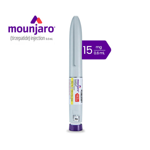 Mounjaro Kwikpen 15Mg/0.6Ml Pre-Filled Pen 1'S (4 Doses/Pen)