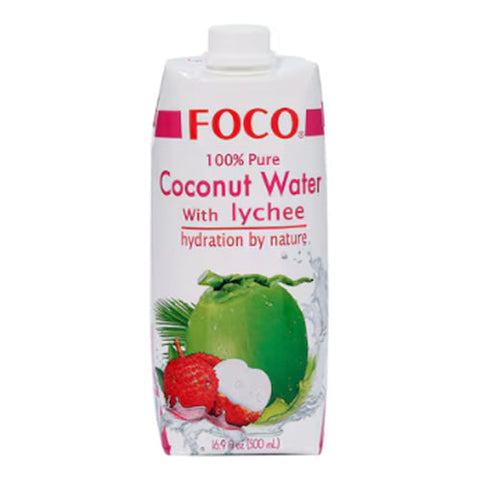 Foco Uht Coconut Water W/Lychee 500Ml